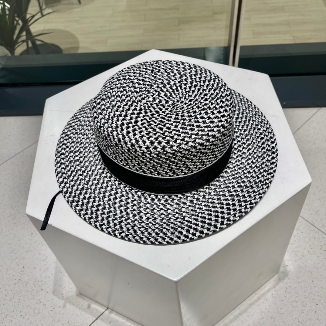  LV路易威登草帽，设计，老花织带，名媛风