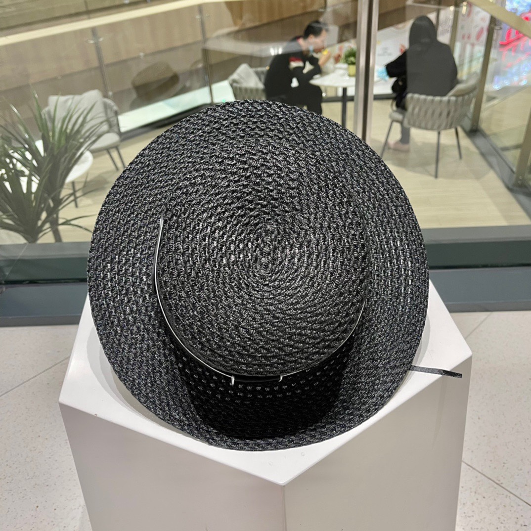  LV路易威登草帽，设计，老花织带，名媛风