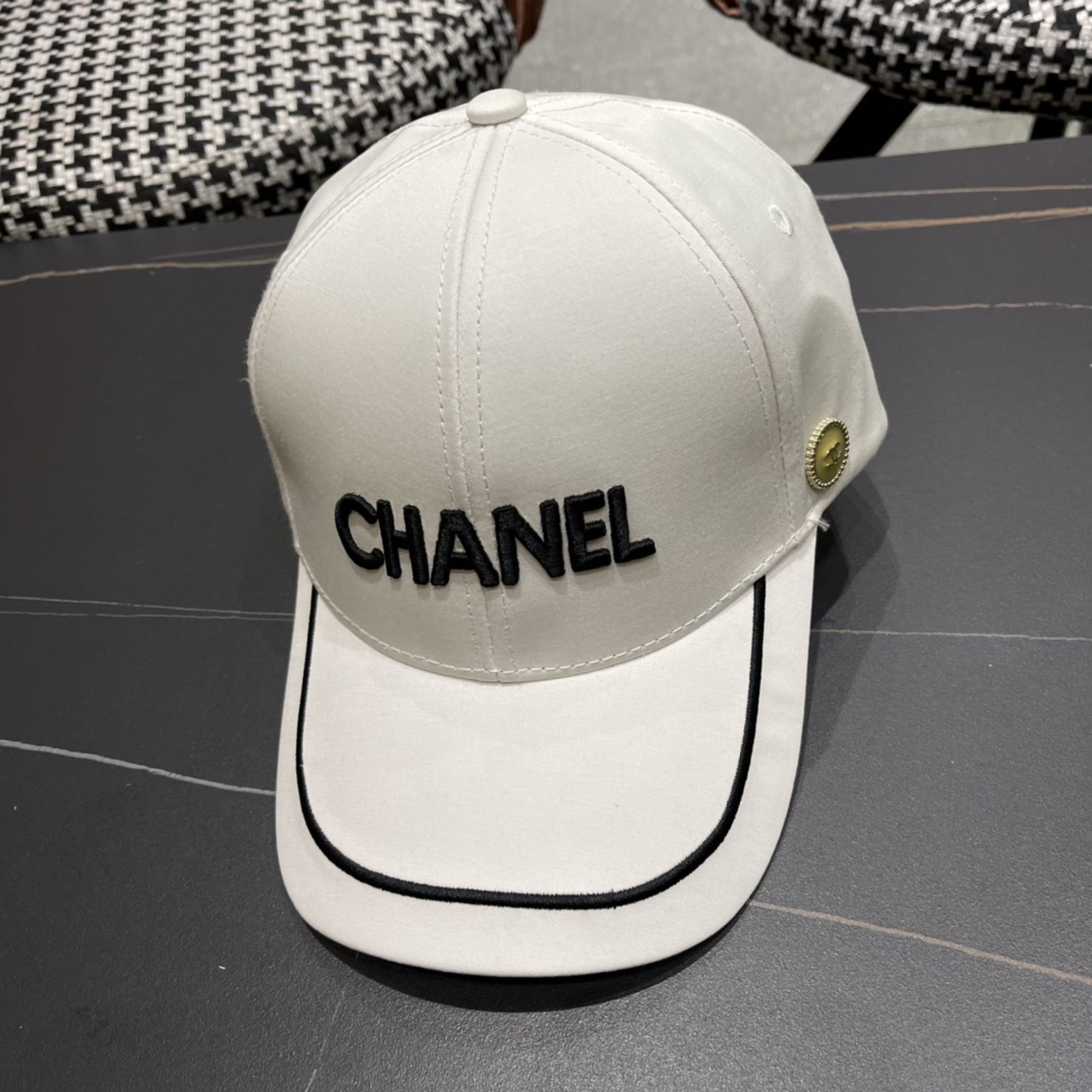    2024 CHANEL 香奈儿2024春夏新款棒球帽，很酷很时尚，质量超赞