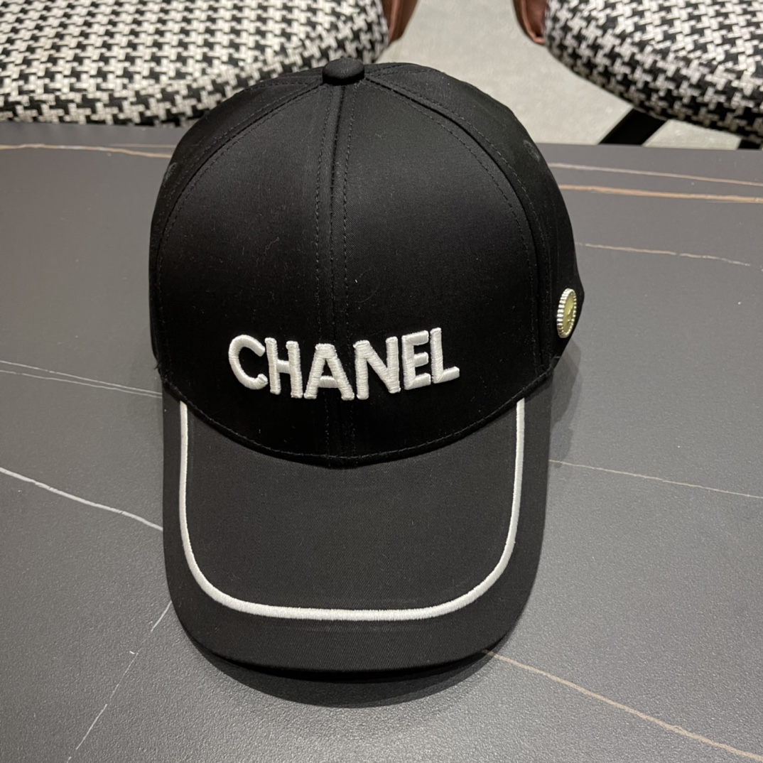    2024 CHANEL 香奈儿2024春夏新款棒球帽，很酷很时尚，质量超赞