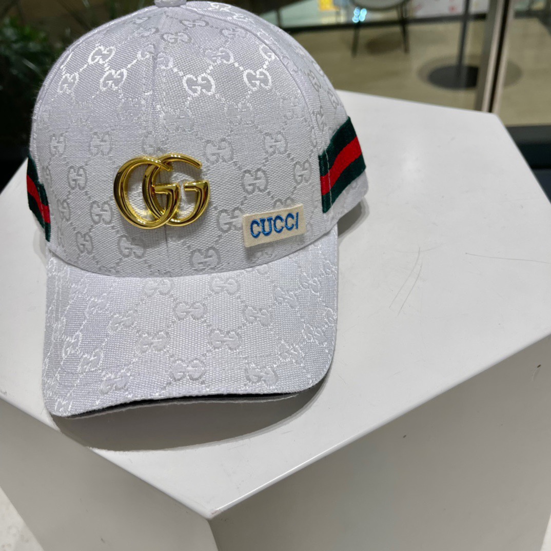 Gucci古奇鸭舌帽男女款棒球帽遮阳帽头围57cm