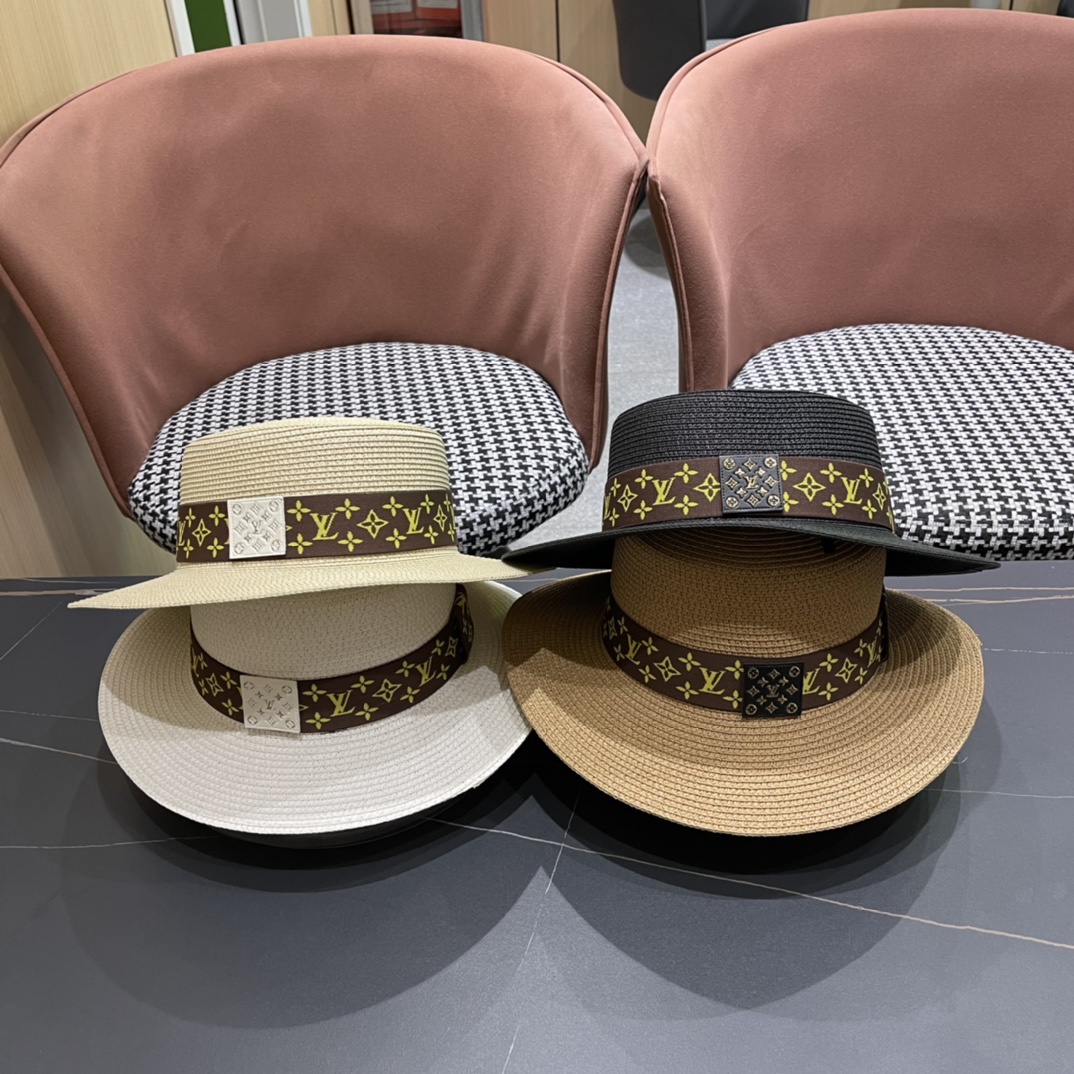 NO:199064,[LV Louis Vuitton] New holiday straw hat, a must-have for travel, super easy to match, buy it now!  Hat fisherman hat baseball hat knit hat, hat, louis vuitton, louis vuitton, espadrilles,hats19860909【LV路易威登】新款度假风草帽,旅行必备,超好搭配,赶紧入手！帽子渔夫帽棒球帽针织帽,帽子,louis vuitton,louis vuitton,espadrilles,hats,hat