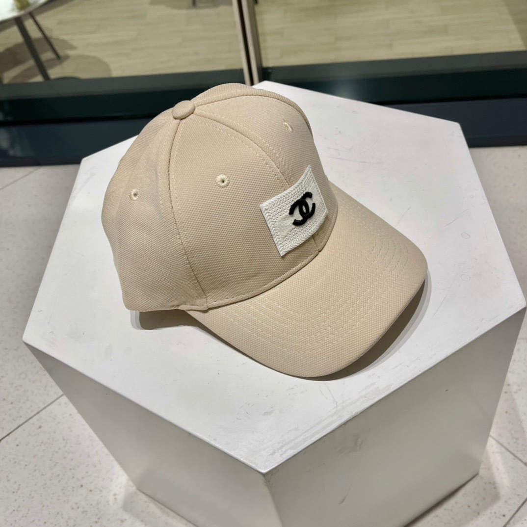  香奈儿CHANEL 新品棒球帽，logo小香经典简约，时尚休闲设计 跑量新品