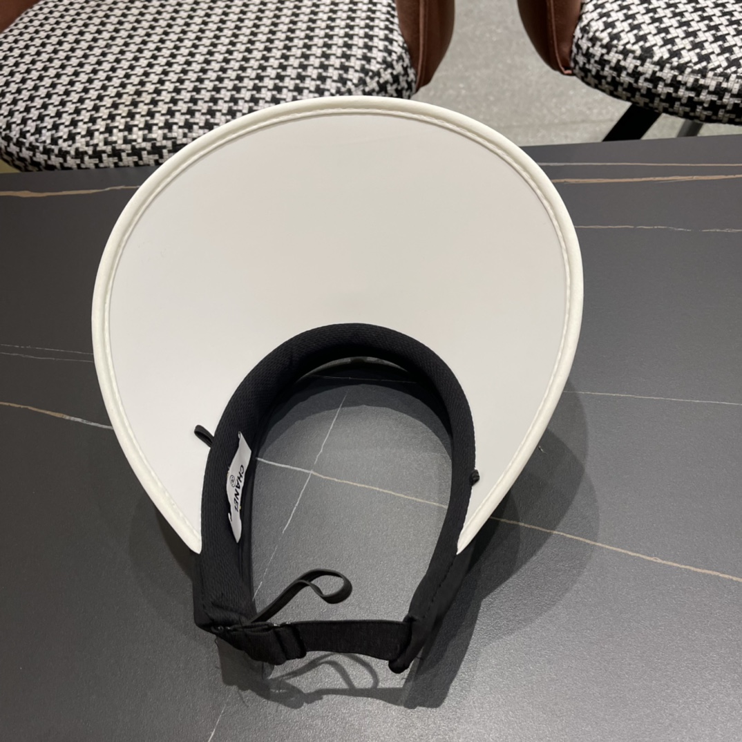 【Chanel香奈儿】夏季新款小香风亮片遮阳帽空顶帽，大牌出货，