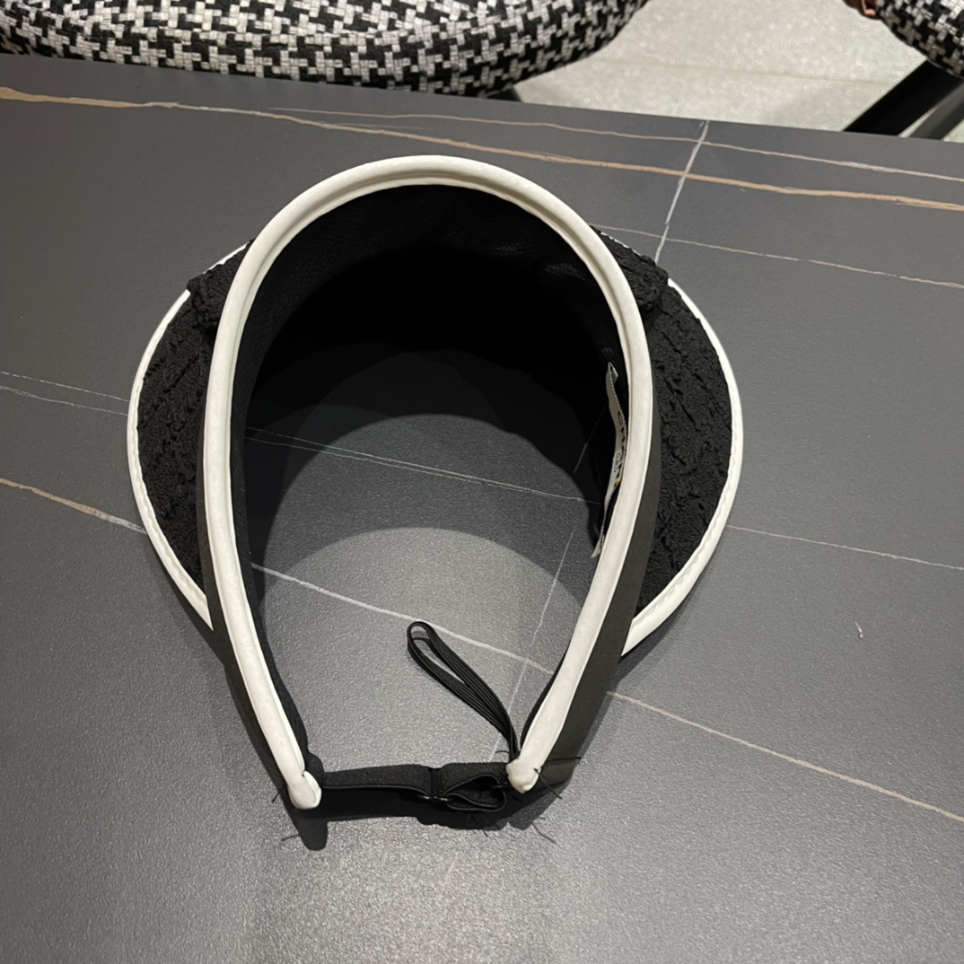 【Chanel香奈儿】夏季新款小香风亮片遮阳帽空顶帽，大牌出货，