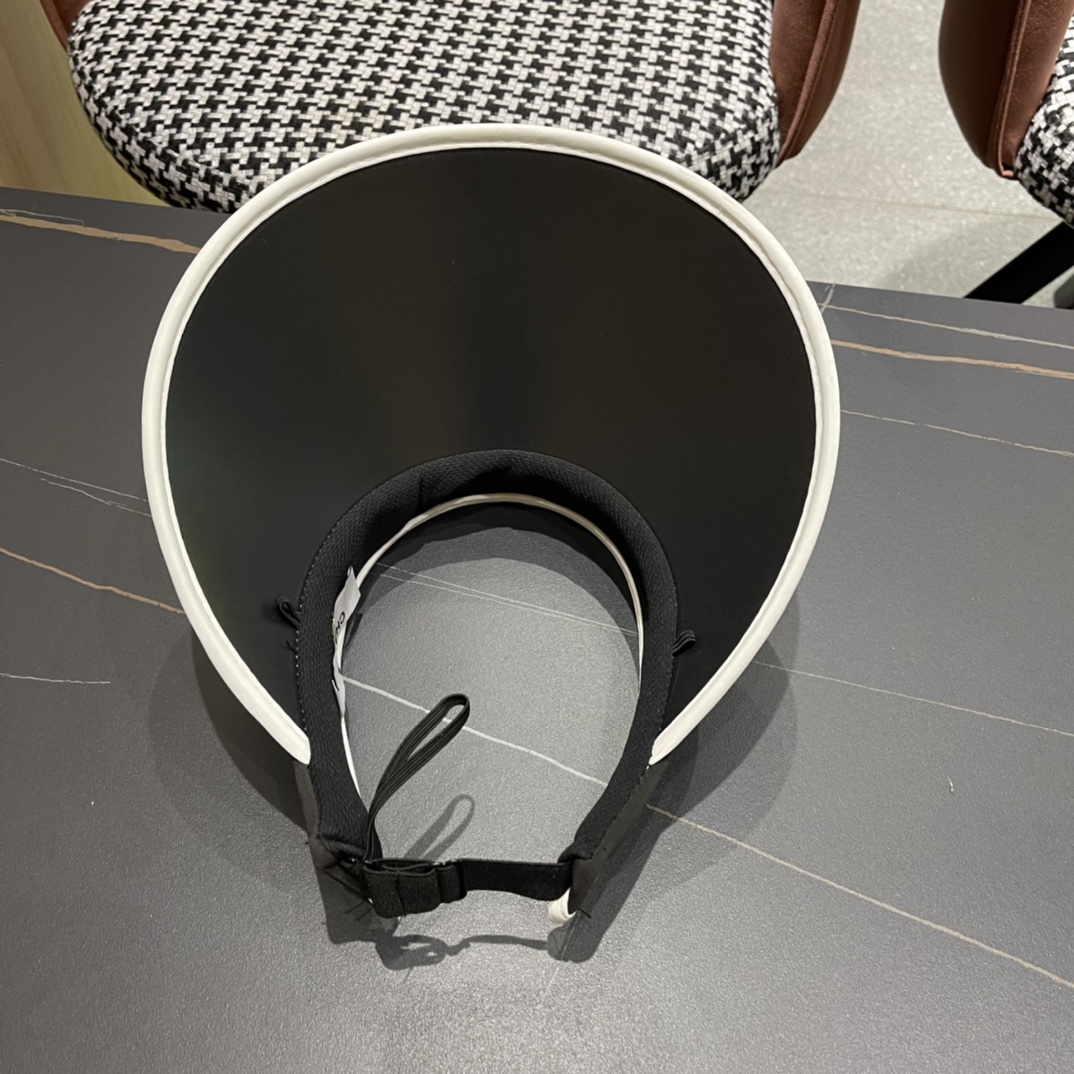 【Chanel香奈儿】夏季新款小香风亮片遮阳帽空顶帽，大牌出货，