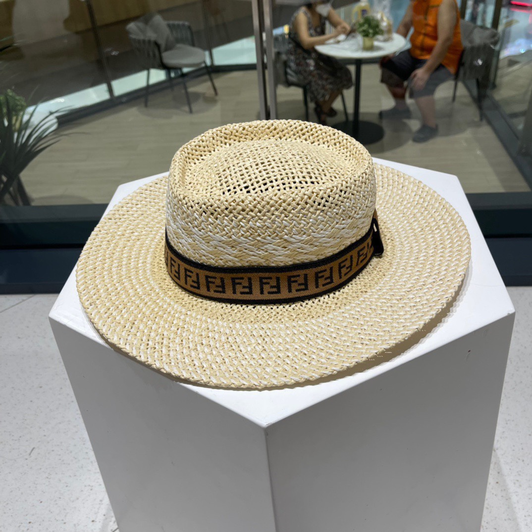 FENDL芬迪帽，日内纸草制作，头围57cm