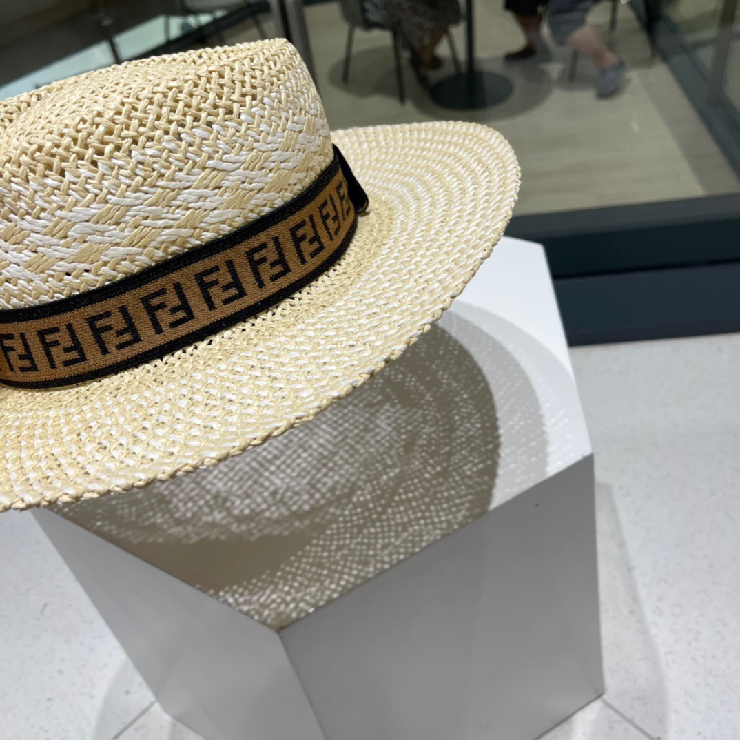 FENDL芬迪帽，日内纸草制作，头围57cm