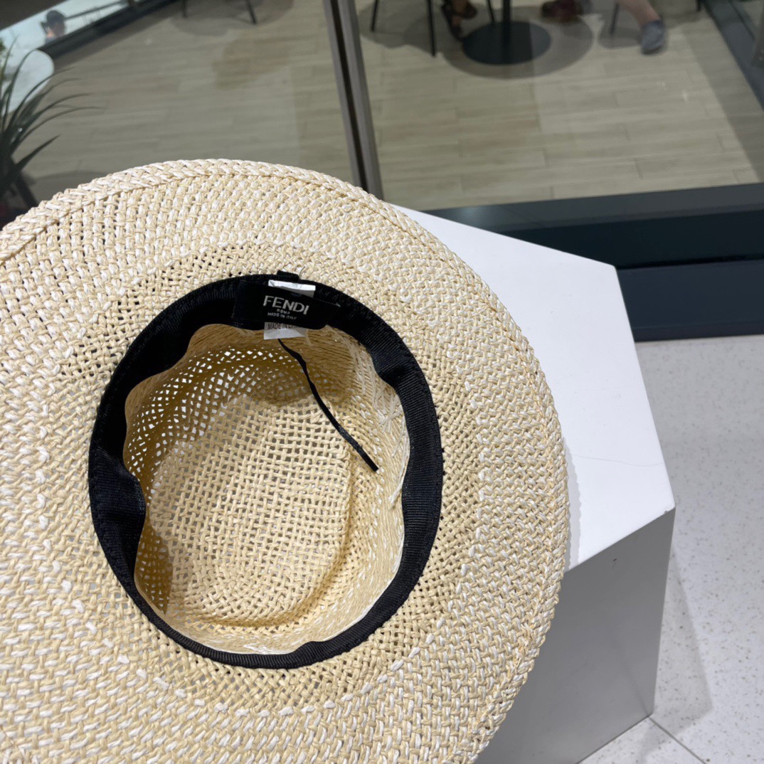 FENDL芬迪帽，日内纸草制作，头围57cm