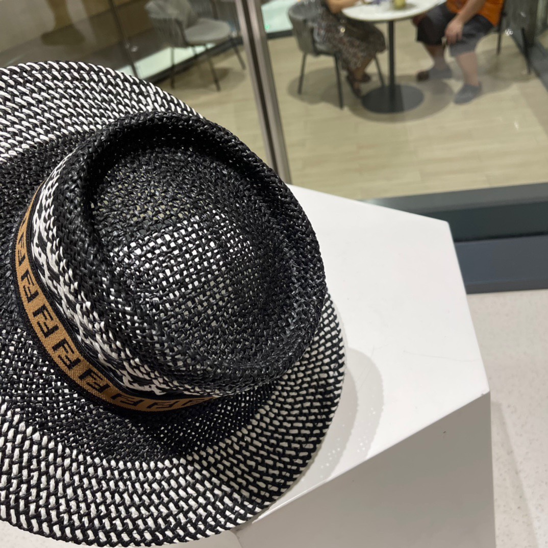 FENDL芬迪帽，日内纸草制作，头围57cm