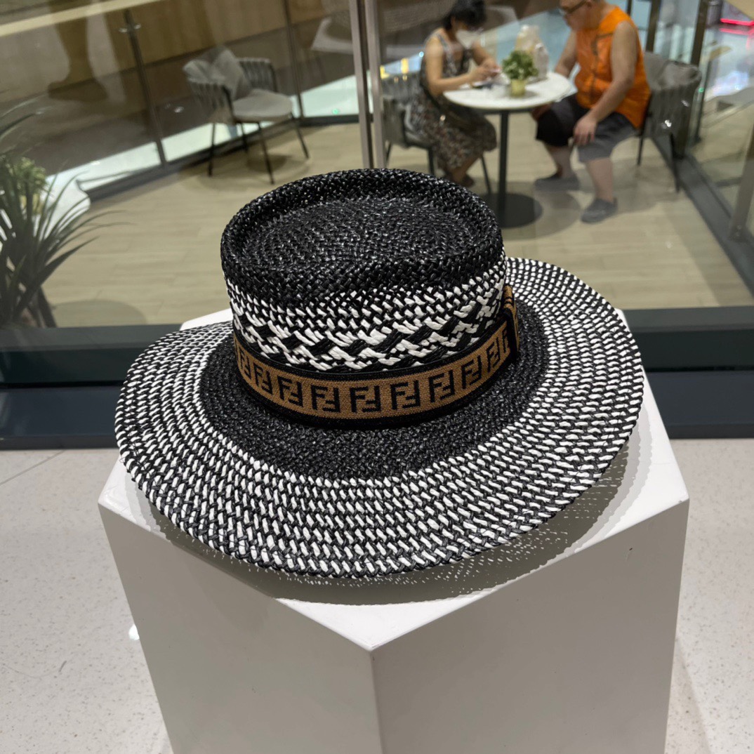 FENDL芬迪帽，日内纸草制作，头围57cm