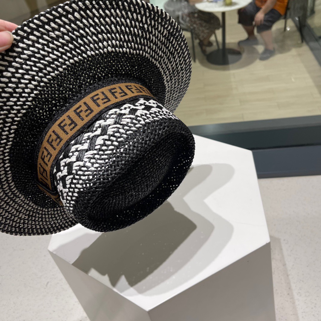 FENDL芬迪帽，日内纸草制作，头围57cm