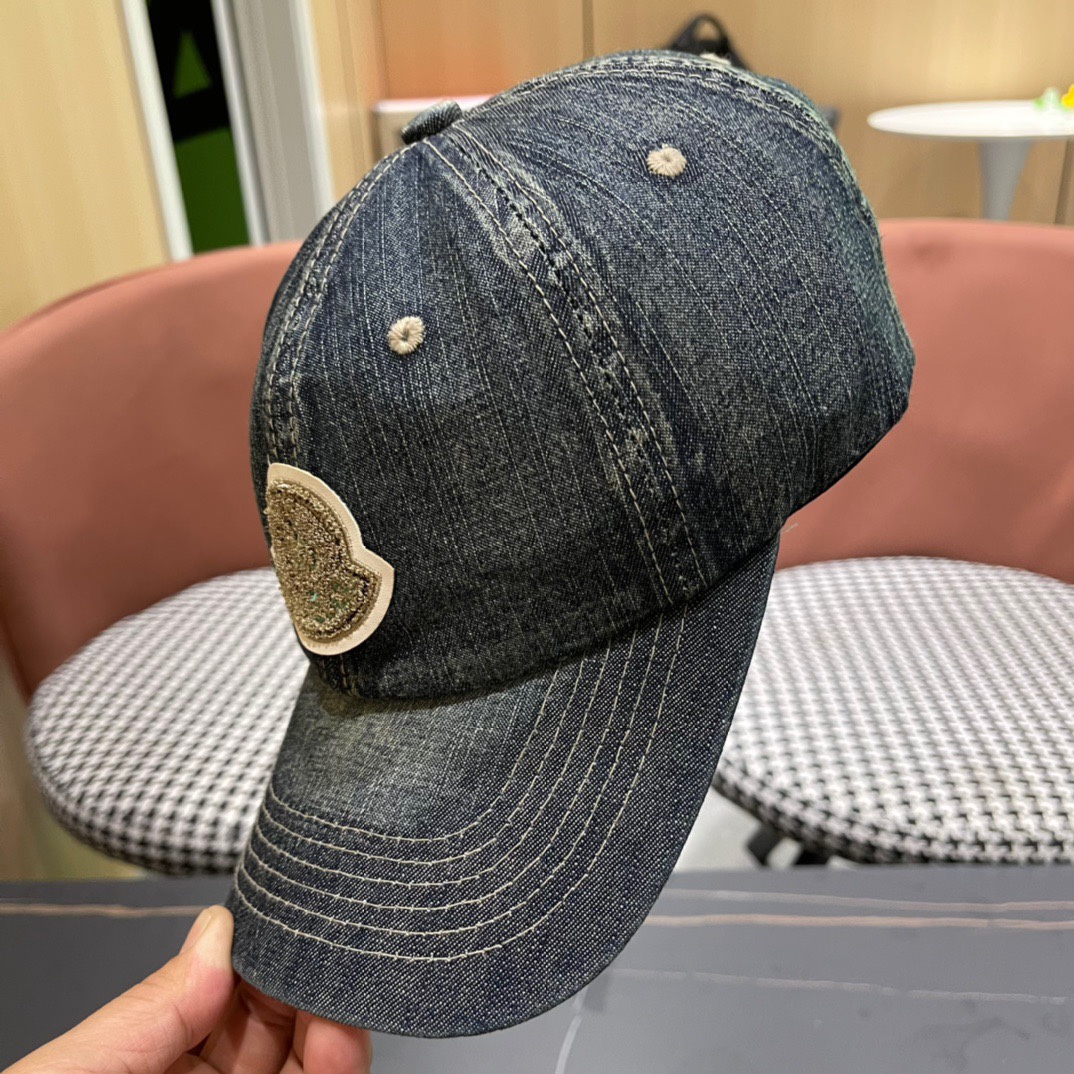  春夏新款 蒙口MONCLER棒球帽，年轻时尚潮人穿搭色系，视觉效果超强，好看有质感！