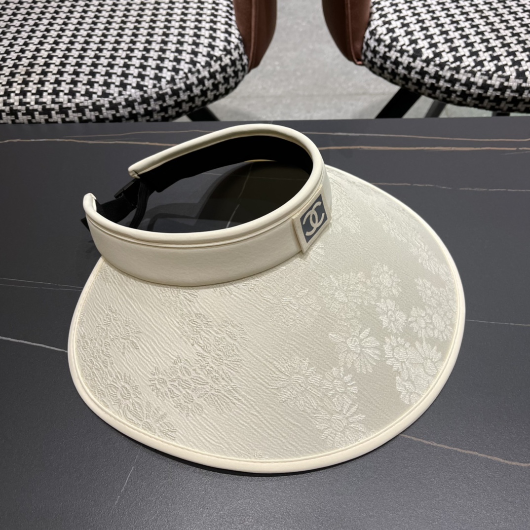 香奈儿轻奢名媛风空顶帽 小仙女空顶哦！透气不闷头…夏季必备