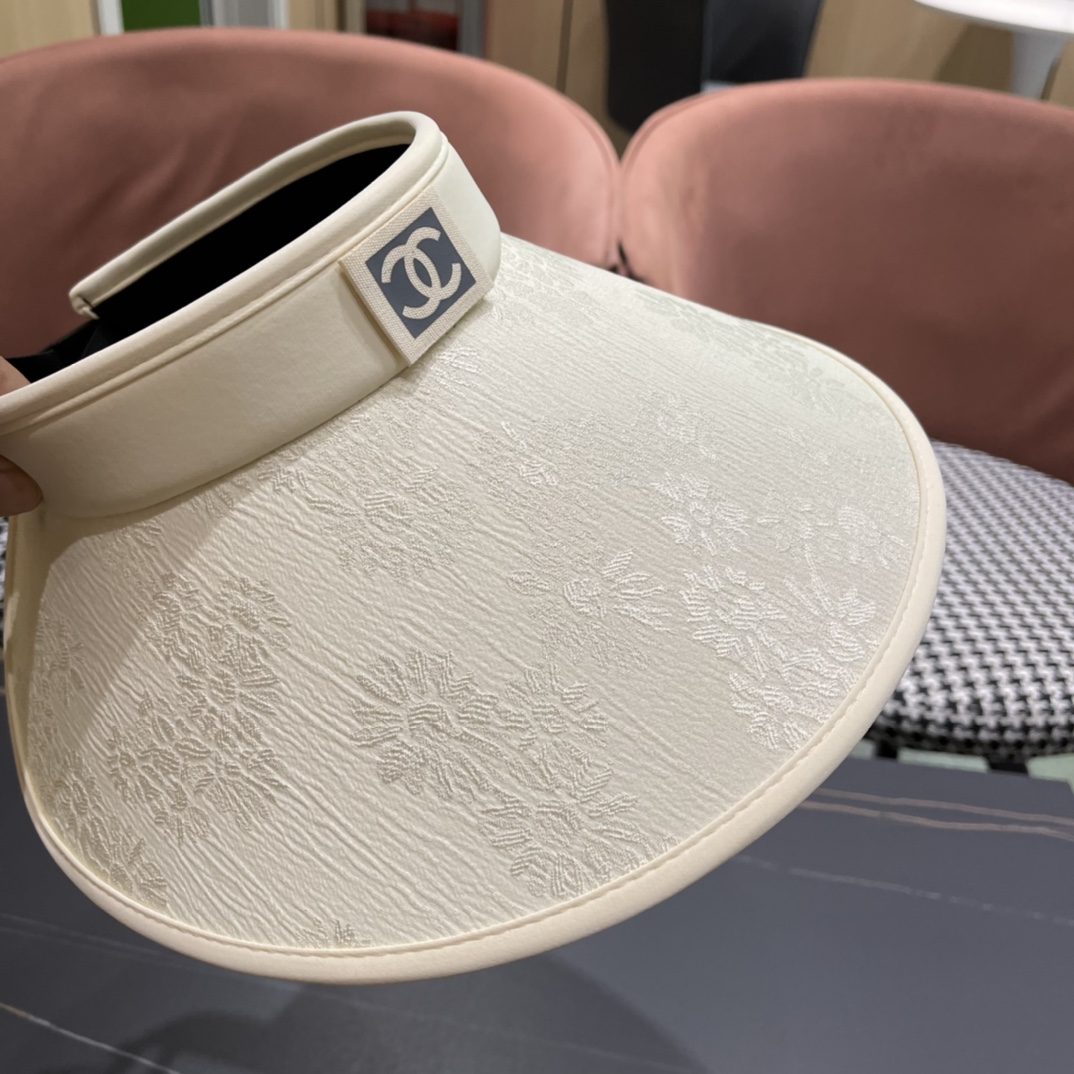 香奈儿轻奢名媛风空顶帽 小仙女空顶哦！透气不闷头…夏季必备