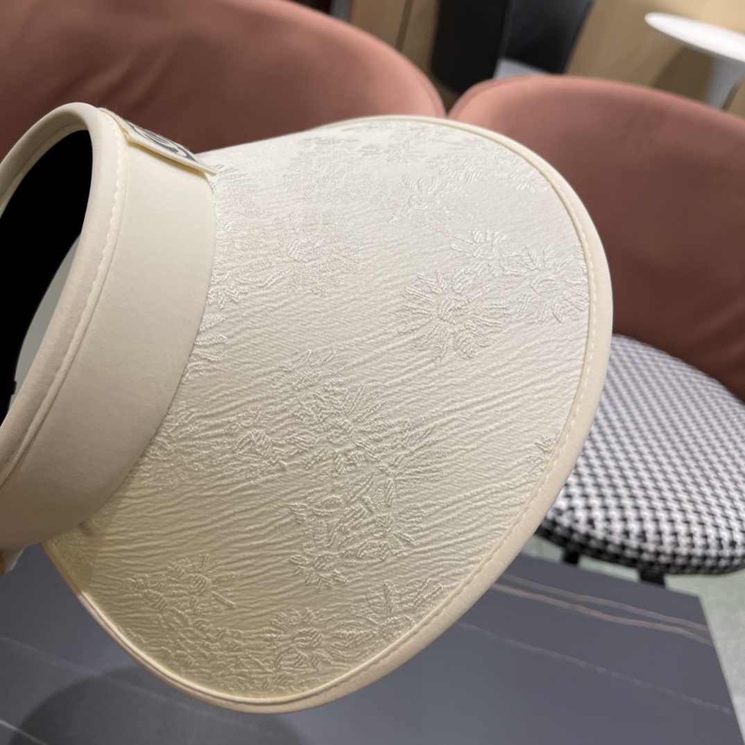 香奈儿轻奢名媛风空顶帽 小仙女空顶哦！透气不闷头…夏季必备