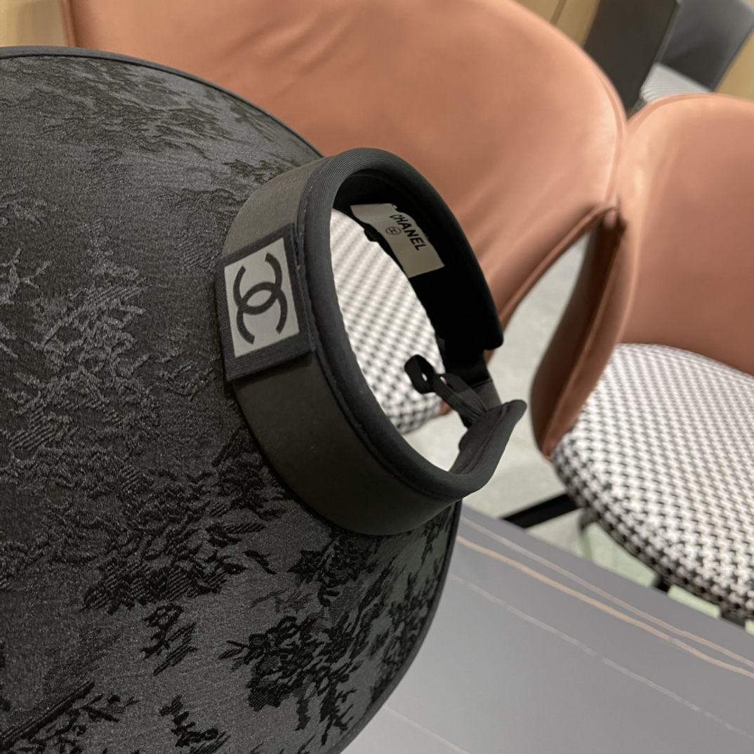 香奈儿轻奢名媛风空顶帽 小仙女空顶哦！透气不闷头…夏季必备