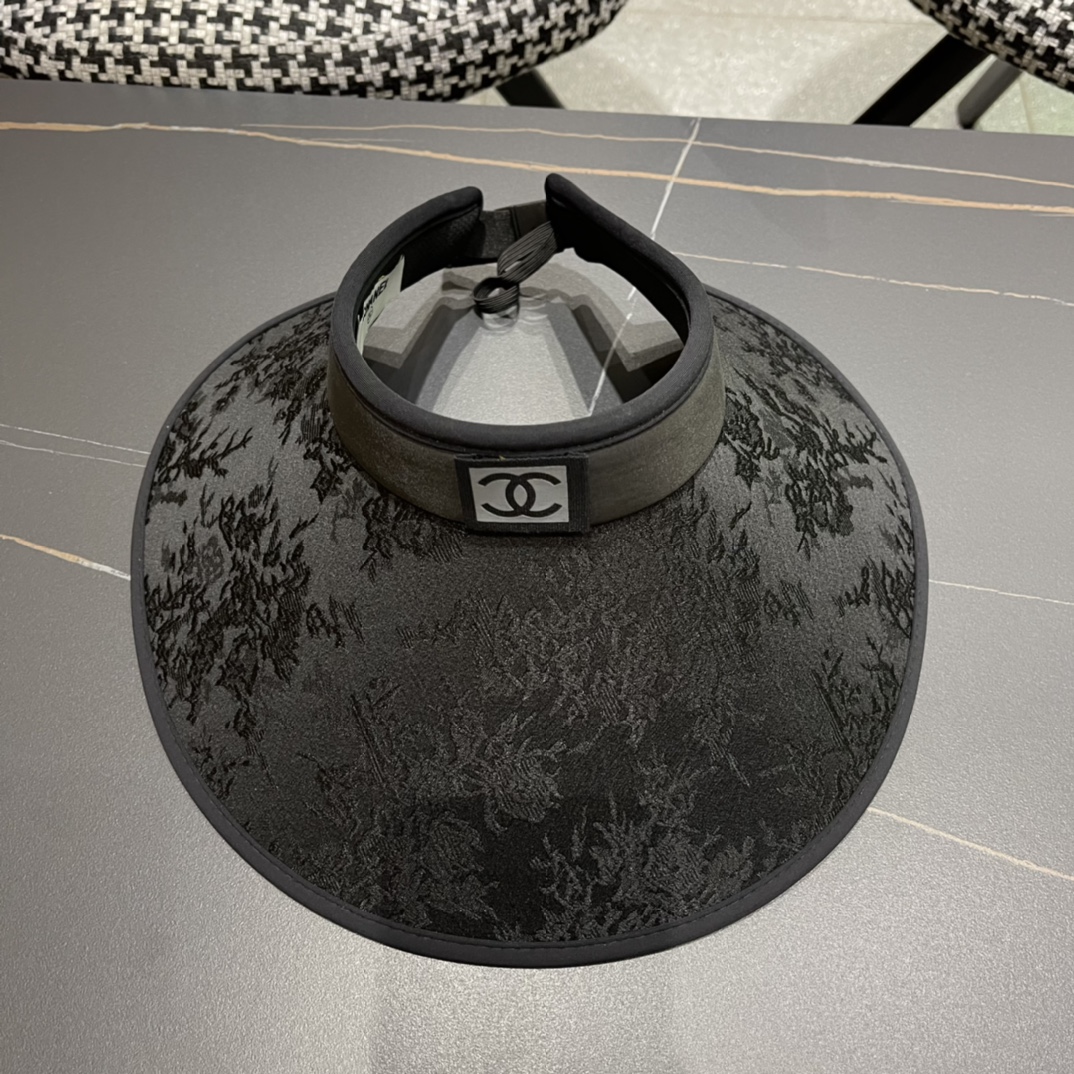 香奈儿轻奢名媛风空顶帽 小仙女空顶哦！透气不闷头…夏季必备