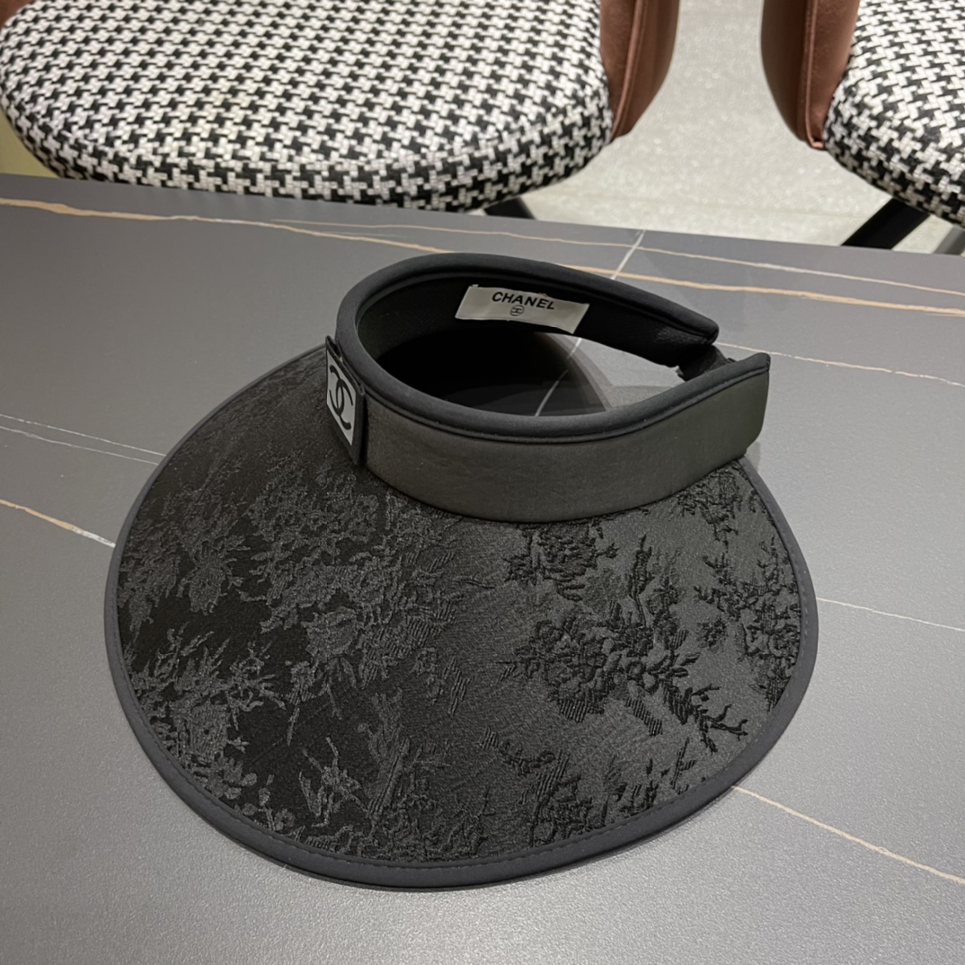 香奈儿轻奢名媛风空顶帽 小仙女空顶哦！透气不闷头…夏季必备