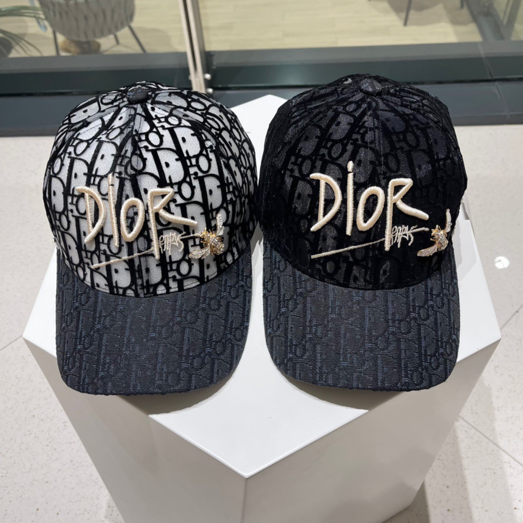 Nueva gorra de béisbol original de Dior, exquisita y elegante, muy genial y moderna, agotada en tiendas, calidad excele…