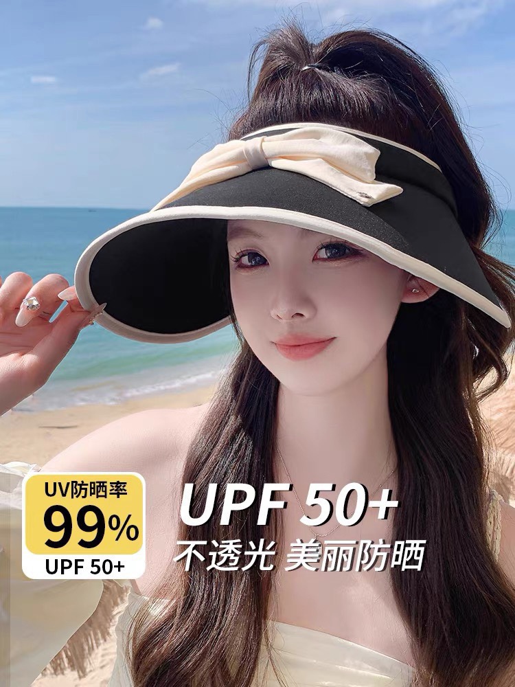 Chanel香奈儿2024蝴蝶结遮阳帽空顶帽，帽子渔夫帽棒球帽针织帽