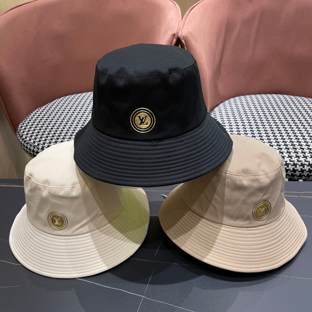 【LV路易威登】Sombrero de pescador nuevo 2024 para hombre y mujer, muy fácil de combinar, un sombrero que se compra con los o…
