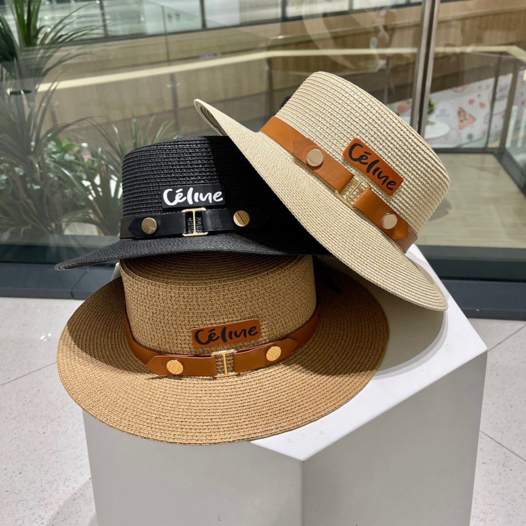 NO:202448,Celine Celine's new straw hat, belt buckle top hat, head circumference 57cm hat, fisherman's hat, baseball hat, knit hat, hat, celine, celine, espadrilles, hats19860909Celine赛琳新款草帽,皮带扣礼帽,头围57cm帽子渔夫帽棒球帽针织帽,帽子,celine,celine,espadrilles,hats,hat
