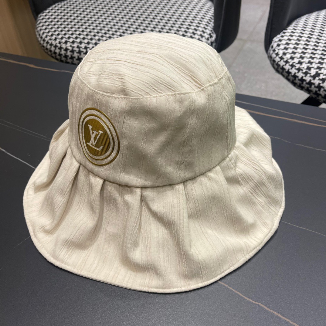 LV路易威登2024早春经典渔夫帽，非常经典的经典，流行的复古美，四季可用，出门必备，