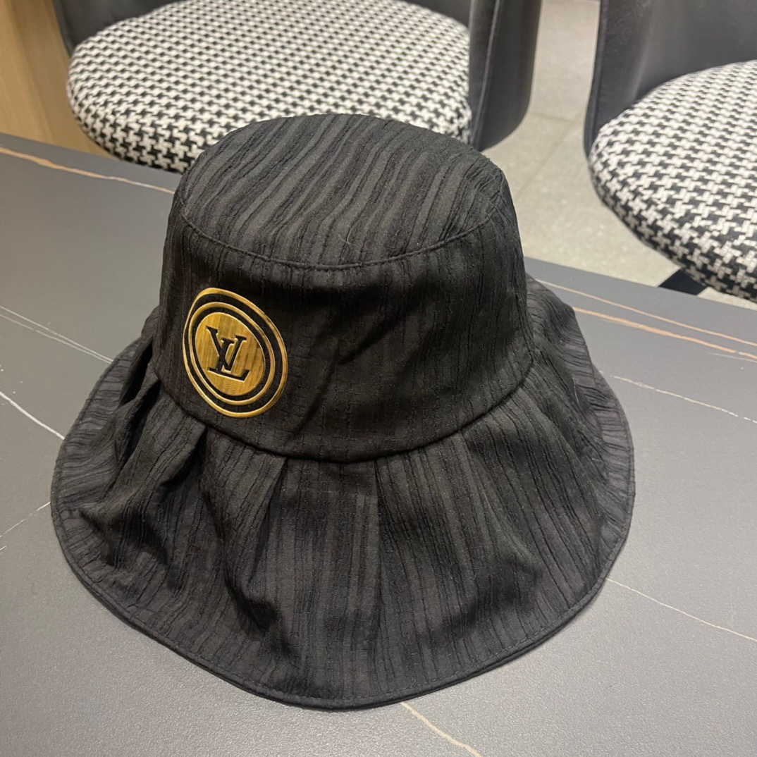 LV路易威登2024早春经典渔夫帽，非常经典的经典，流行的复古美，四季可用，出门必备，