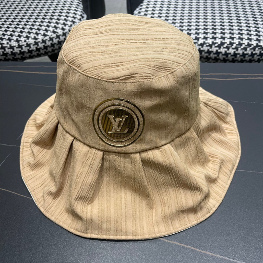 LV路易威登2024早春经典渔夫帽，非常经典的经典，流行的复古美，四季可用，出门必备，