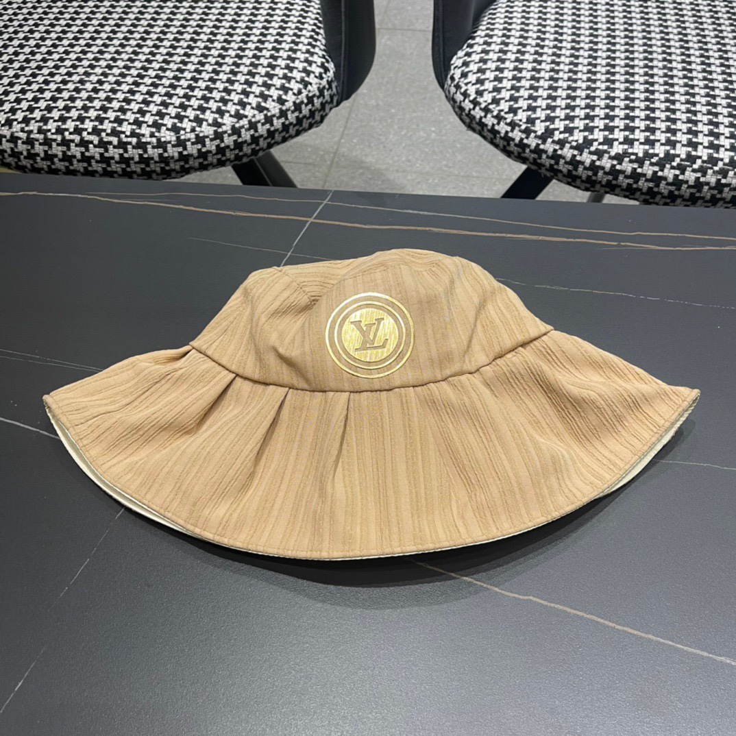 LV路易威登2024早春经典渔夫帽，非常经典的经典，流行的复古美，四季可用，出门必备，