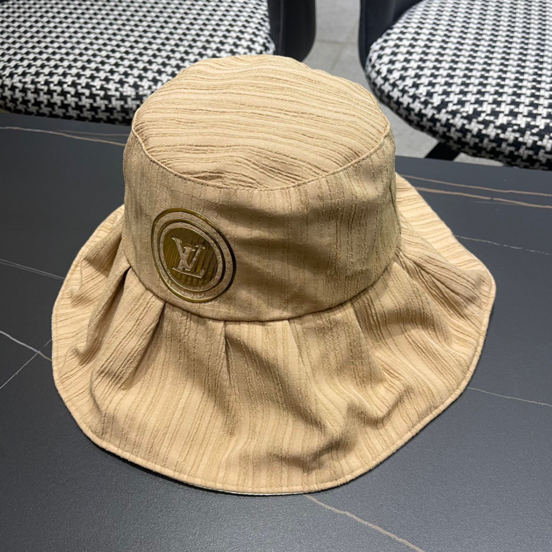 LV路易威登2024早春经典渔夫帽，非常经典的经典，流行的复古美，四季可用，出门必备，