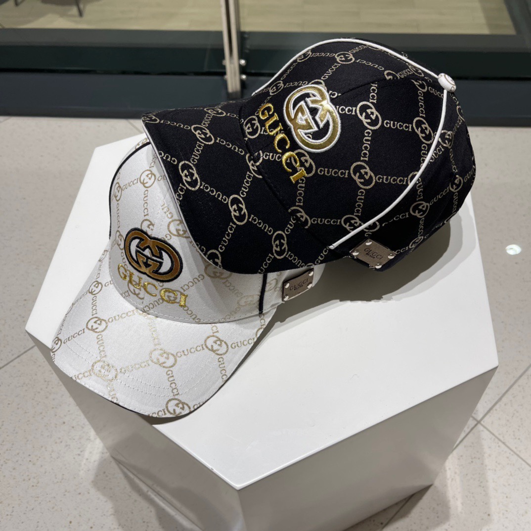 Nueva gorra de béisbol Gucci, hace la cara más pequeña y es muy versátil, 🍁 la misma que usan las celebridades y fashi…
