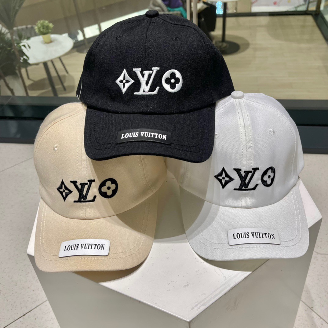 【LV】2023新款专柜同步棒球帽，专柜同步出货，大牌款超好搭配，赶紧入手！