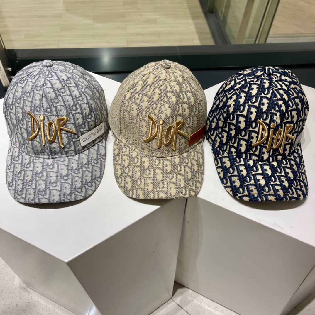 🧢Gorra de béisbol Dior🧢 2022 nuevo, moderna, alta calidad de fabricación, ¡combina muy bien!