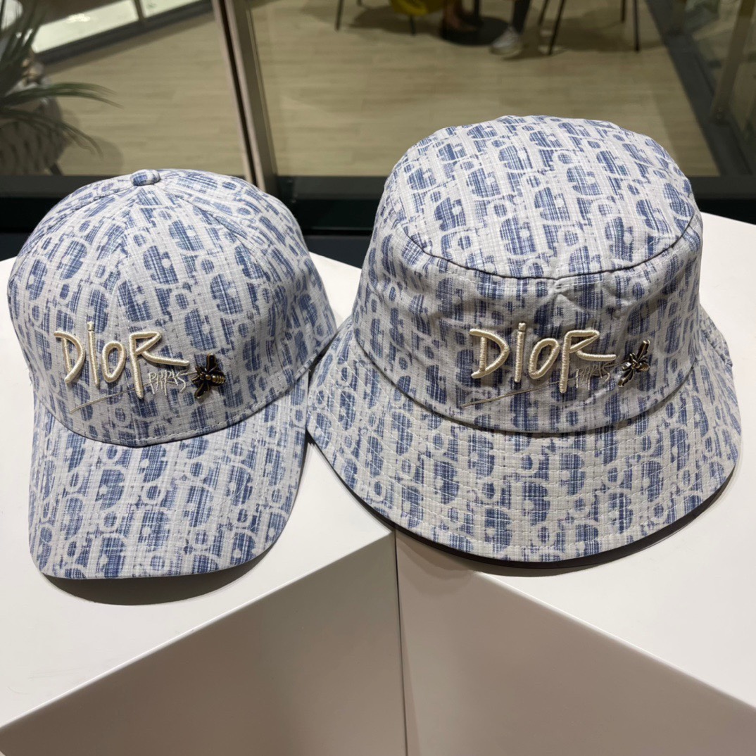 Dior Dior sombrero de pescador, nuevo oficial, molde original, circunferencia de cabeza 57cm