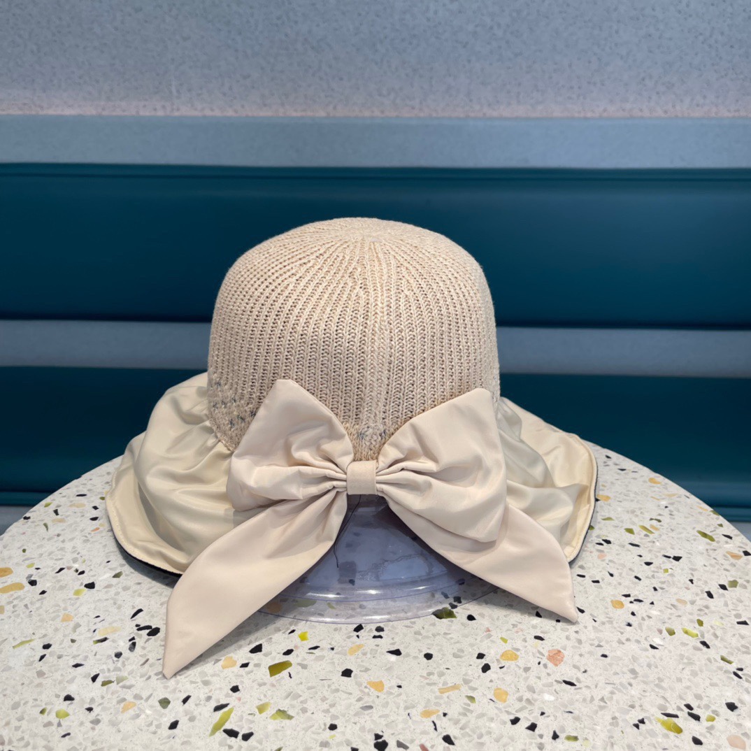  普拉达 夏季帽子女大檐帽防紫外线遮脸防晒遮阳太阳渔夫时尚百搭大沿帽子