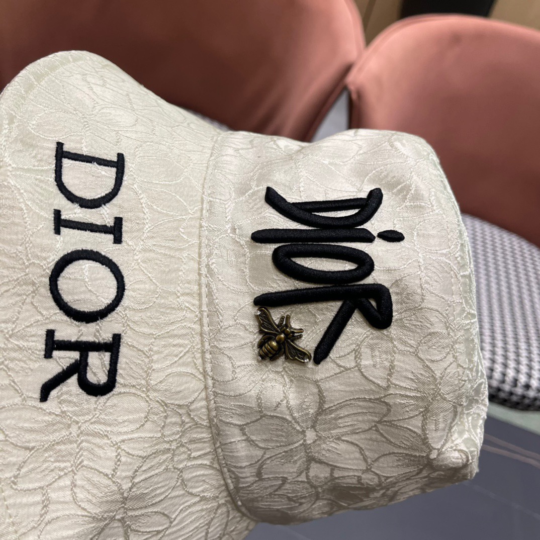 💛【DIOR迪奥】2024新款官方大牌渔夫帽🌈
遮阳百搭的一款～非常有质感