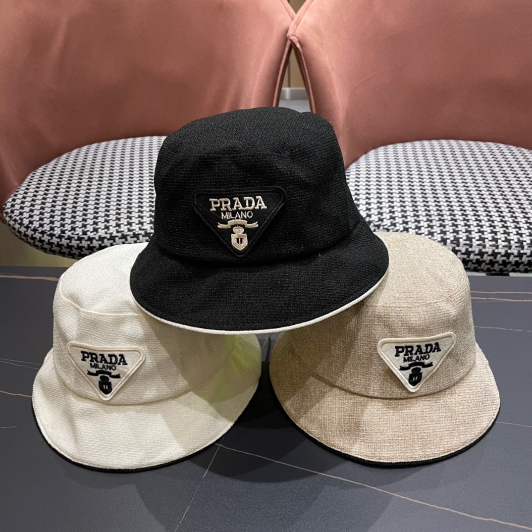 Prada Hats Bucket Hat