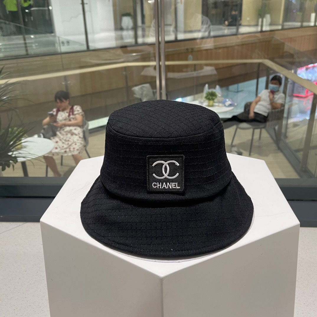 【CHANEL】2023 nuevo gorro de pescador estilo Chanel de principios de otoño, imprescindible para salir, muy fácil de comb…