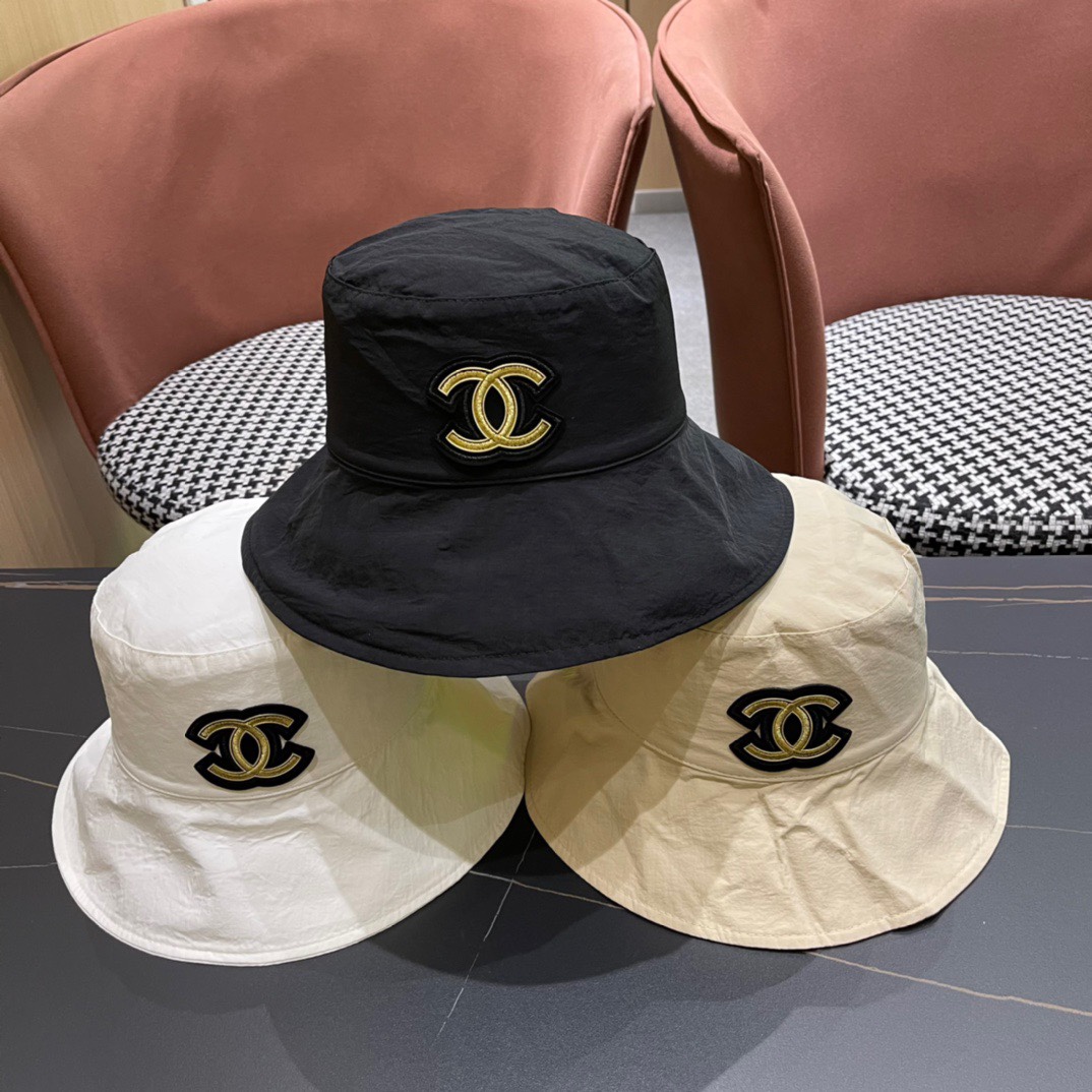【CHANEL香奈儿】Sombrero de pescador con lazo de mariposa, nuevo estilo 2024, lanzamiento simultáneo de marcas grandes, artí…