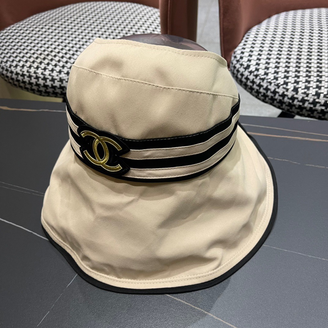   2024 香奈儿空顶帽 夏季防晒首选！极简风格异常好搭 