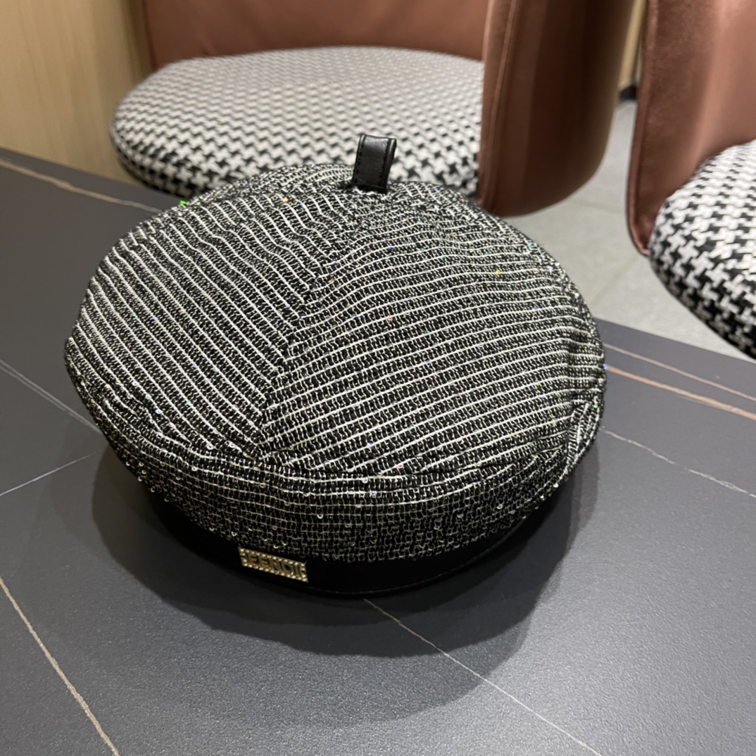 FEN DI芬迪仙女贝雷帽女秋冬百搭可调节，出街必备