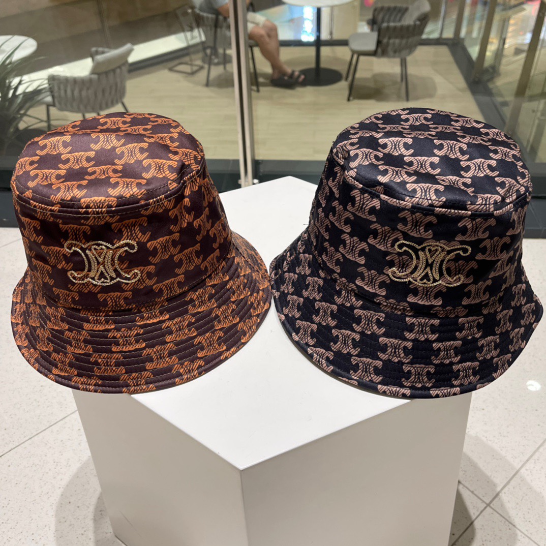 [CELINE] Gorra de pescador de nueva temporada 2022, detalles perfectos, estilo de lujo, ¡fácil de combinar!