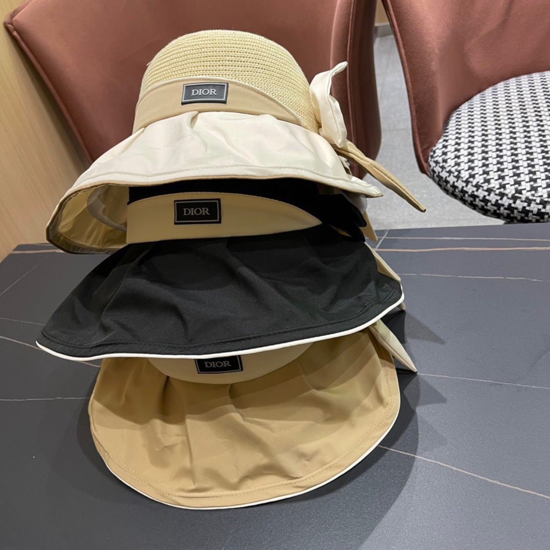 Dior (迪奥) 2024 nuevo modelo original de sombrero de pescador, muy genial y moderno, calidad excelente