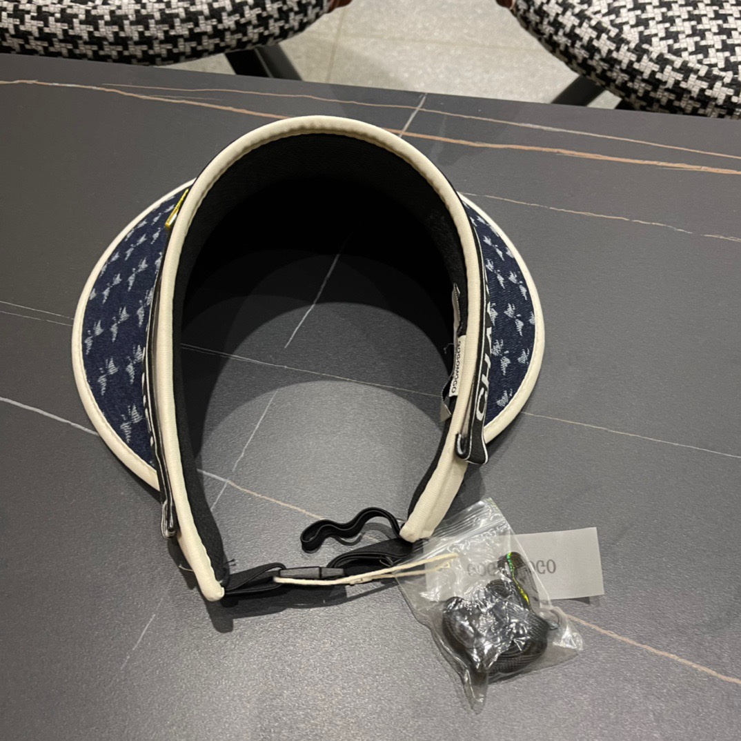 💛【CHANEL香奈儿】夏季新款遮阳帽空顶帽，大牌出货，好搭！出街必备