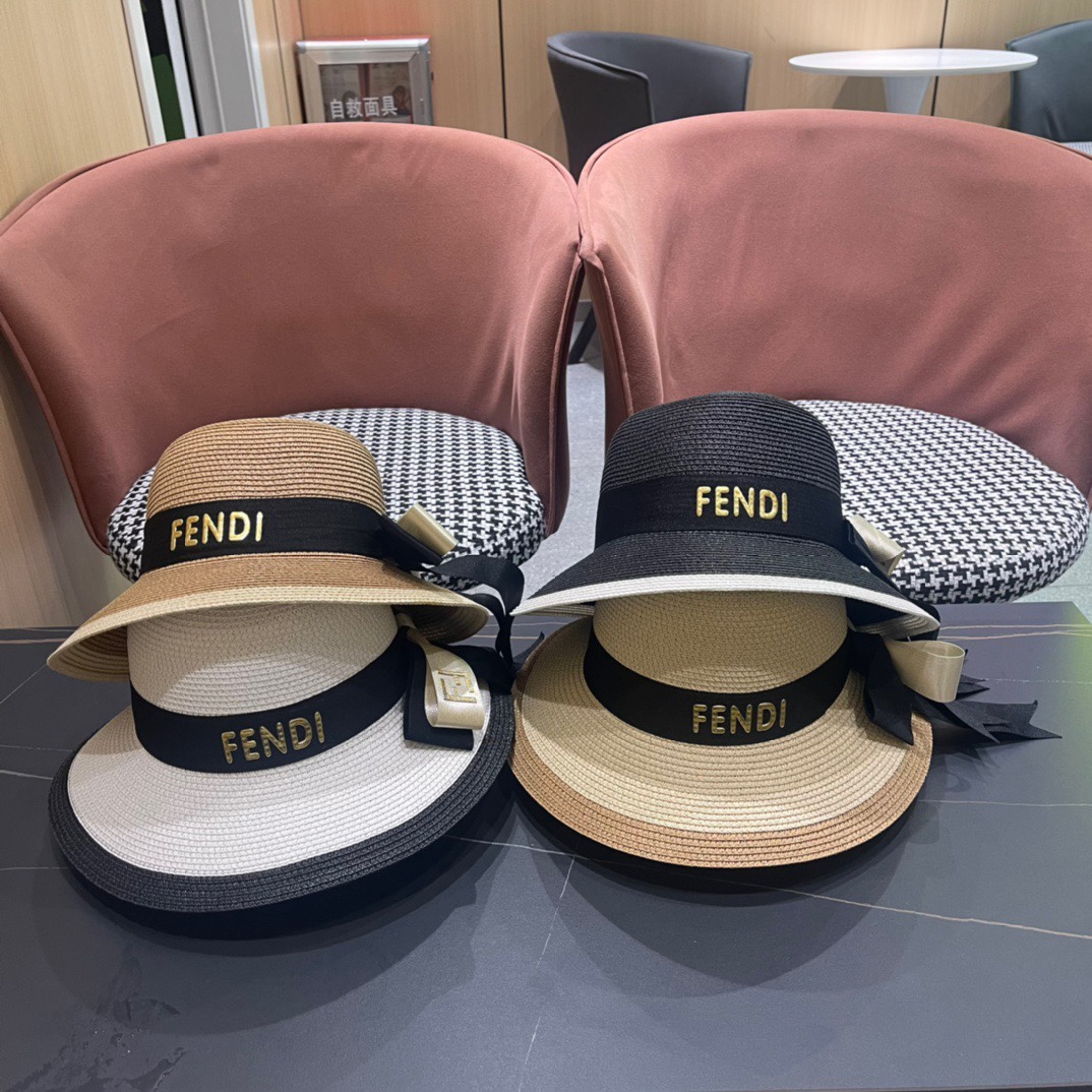 NO:209095,FD Fendi new straw hat, Rafia made, presbyterian FF fabric, essential for celebrity, head circumference 57cm hat, straw hat, fisherman hat, baseball hat, hat, fendi, espadrilles, hats19860909FD芬迪新款草帽,拉菲草制作,拼老花FF面料,名媛必备,头围57cm帽子草帽渔夫帽棒球帽,帽子,fendi,espadrilles,hats,hat