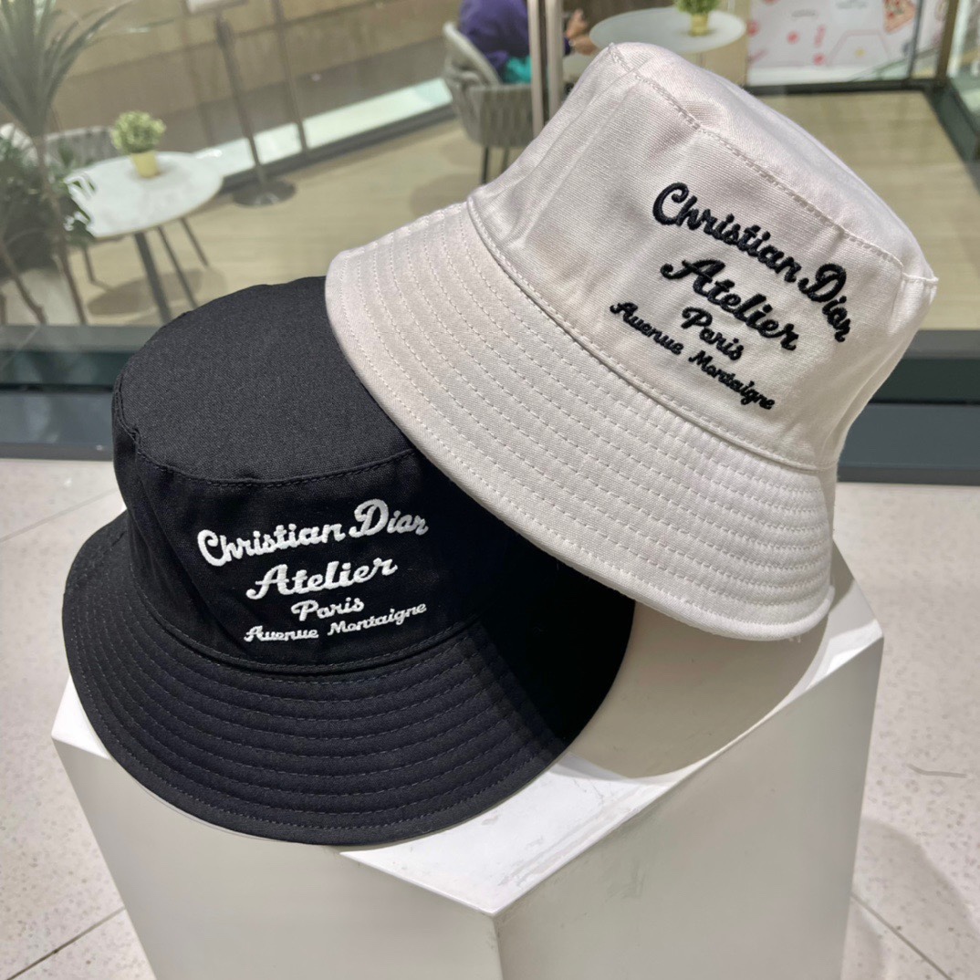 DIOR Dior sombrero de pescador, abrigado y resistente al sol, se puede doblar libremente, fácil de llevar