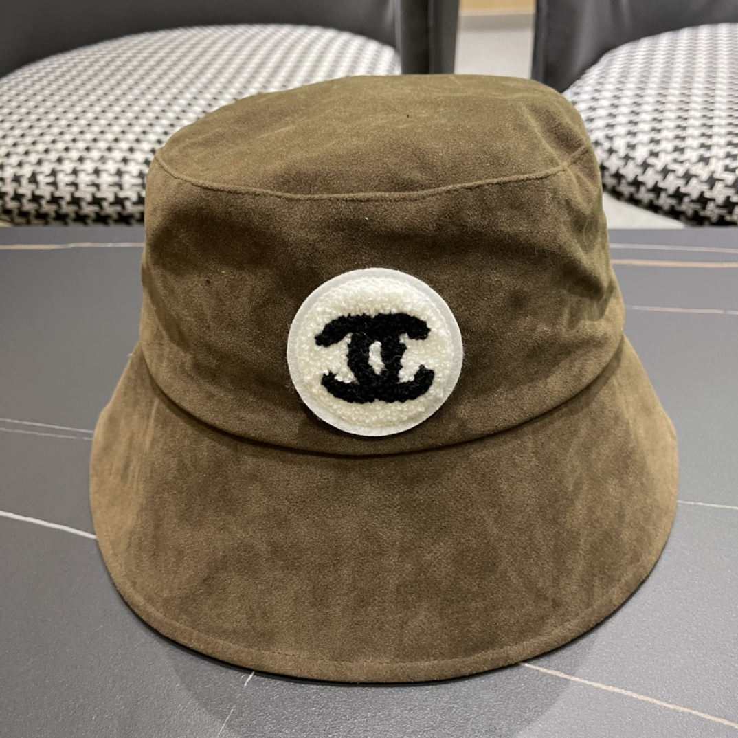 CHANEL】 Gorro de pescador sencillo nuevo modelo de otoño e invierno 2024 🧢 nuevo lanzamiento, estilo de marca, muy fác…