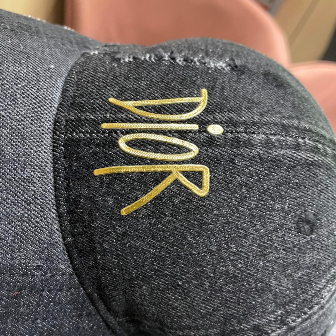 【DIOR迪奥】新款走量简约牛仔棒球帽🧢，新款出货，大牌款超好搭配，赶紧入手！
